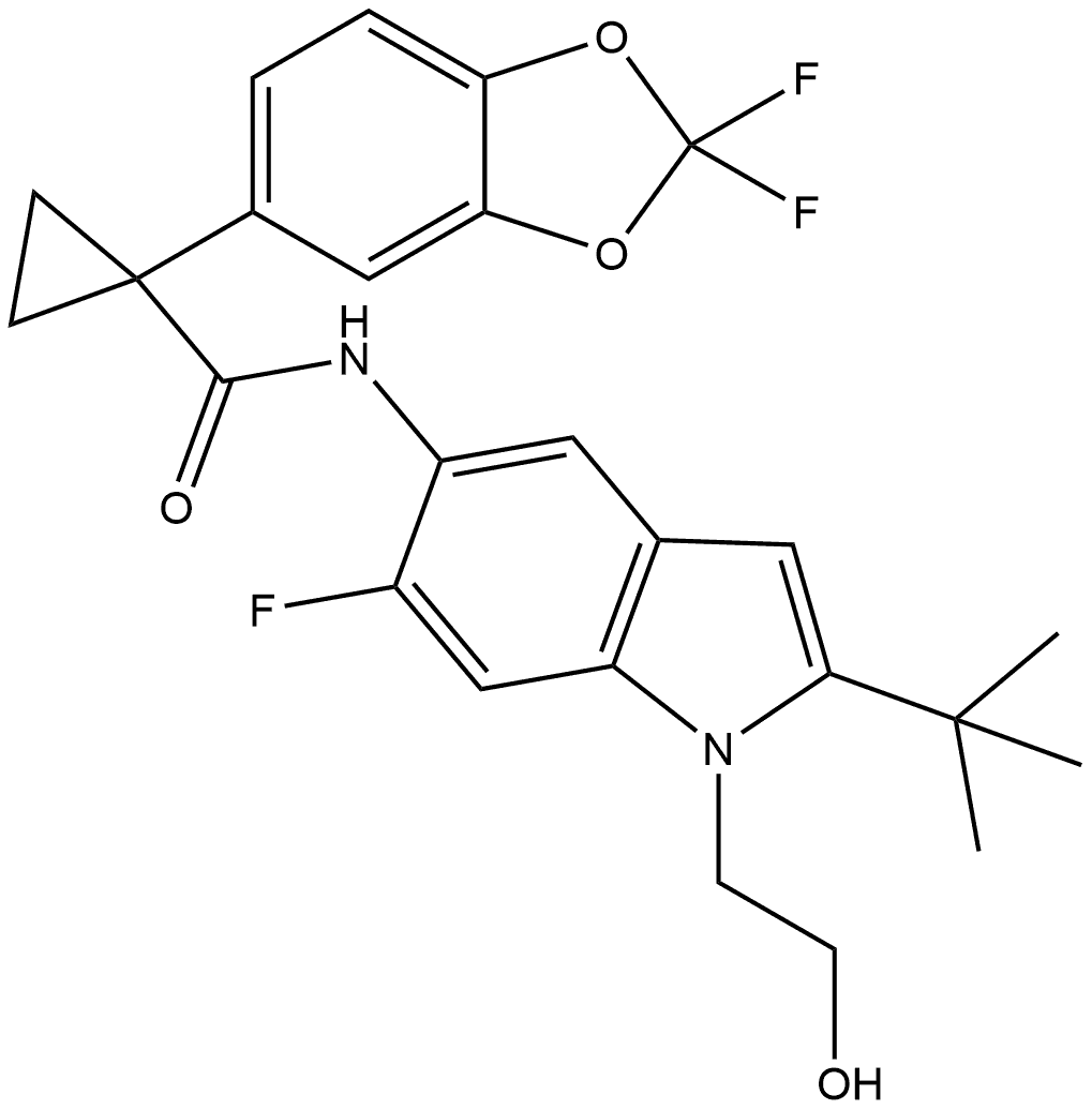 Tezacaftor Impurity 27 Struktur