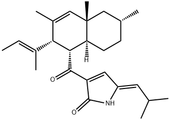 Myceliothermophin E Struktur