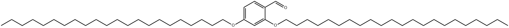 Benzaldehyde, 2,4-bis(docosyloxy)- Struktur