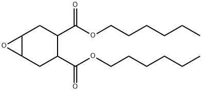 Dihexyl-4,5-epoxyhexahydro-1,2-phthalate Struktur