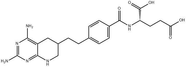 5,10-dideaza-5,6,7,8-tetrahydroaminopterin Struktur