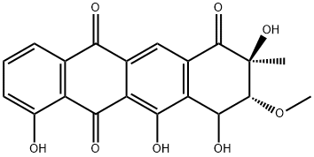 aranciamycinone Struktur