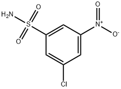 Benzenesulfonamide, 3-chloro-5-nitro- Struktur