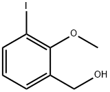 3-Iodo-2-methoxybenzyl alcohol Struktur