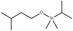 Silane, dimethyl(3-?methylbutoxy)?(1-?methylethyl)?- Struktur