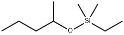 Silane, ethyldimethyl(1-?methylbutoxy)?- Struktur