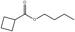 Cyclobutanecarboxylic acid butyl ester Struktur