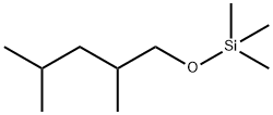 Silane, [(2,?4-?dimethylpentyl)?oxy]?trimethyl- Struktur