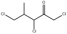 2-Pentanone, 1,3,5-trichloro-4-methyl- Struktur