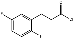 Benzenepropanoyl chloride, 2,5-difluoro-