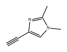 1H-Imidazole, 4-ethynyl-1,2-dimethyl- Struktur