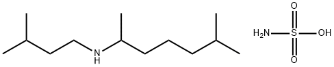 Octamylamine sulfamate Struktur