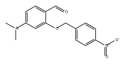 Benzaldehyde, 4-(dimethylamino)-2-[(4-nitrophenyl)methoxy]-