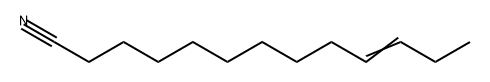 10-Tridecenenitrile Struktur