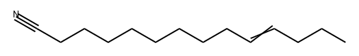 10-Tetradecenenitrile Struktur