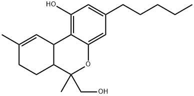 8 beta-hydroxymethyl-delta(1)-tetrahydrocannabinol Struktur