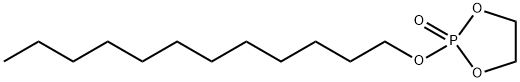 1,3,2-Dioxaphospholane, 2-(dodecyloxy)-, 2-oxide Struktur