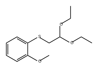 Benzene, 1-[(2,2-diethoxyethyl)thio]-2-methoxy-