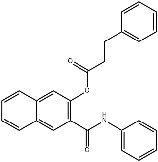 NAPHTHOL AS PHENYL PROPIONATE Struktur