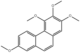 Phenanthrene, 2,3,4,7-tetramethoxy- Struktur