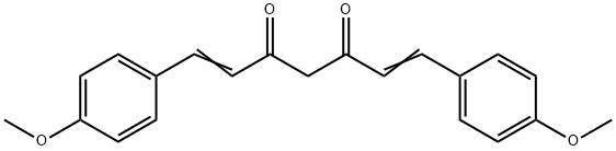 1,6-Heptadiene-3,5-dione, 1,7-bis(4-methoxyphenyl)- Struktur