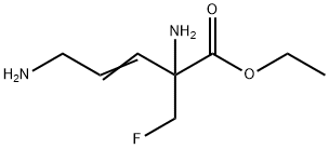 2-(fluoromethyl)dehydroornithine ethyl ester Struktur