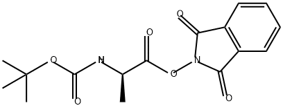 Carbamic acid, [2-[(1,3-dihydro-1,3-dioxo-2H-isoindol-2-yl)oxy]-1-methyl-2-oxoethyl]-, 1,1-dimethylethyl ester, (R)- (9CI) Struktur