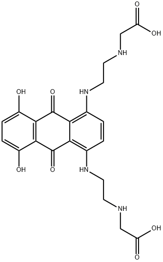 mitoxantrone dicarboxylic acid Struktur