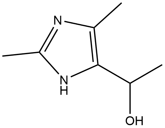 1H-Imidazole-5-methanol, α,2,4-trimethyl- Struktur