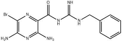 6-bromobenzamil Struktur