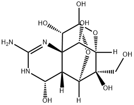 4-epitetrodotoxin Struktur