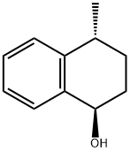 1-Naphthalenol, 1,2,3,4-tetrahydro-4-methyl-, (1R-trans)- (9CI) Struktur