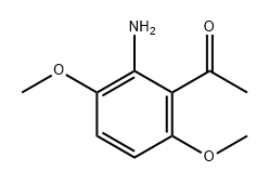 Ethanone, 1-(2-amino-3,6-dimethoxyphenyl)- Struktur