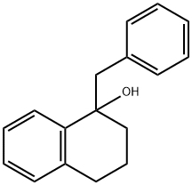 1-Naphthalenol, 1,2,3,4-tetrahydro-1-(phenylmethyl)- Struktur