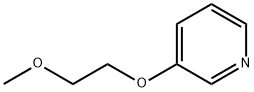 Pyridine, 3-(2-methoxyethoxy)- Struktur