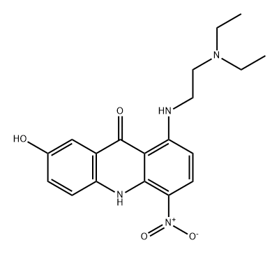 9(10H)-Acridinone, 1-[[2-(diethylamino)ethyl]amino]-7-hydroxy-4-nitro-