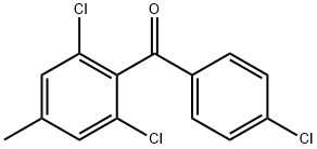 Methanone, (4-chlorophenyl)(2,6-dichloro-4-methylphenyl)- Struktur