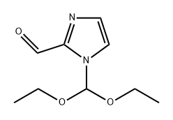 1H-Imidazole-2-carboxaldehyde, 1-(diethoxymethyl)- Struktur