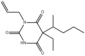 N-allylpentobarbital Struktur