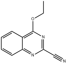 4-ETHOXY-2-QUINAZOLINECARBONITRILE Struktur