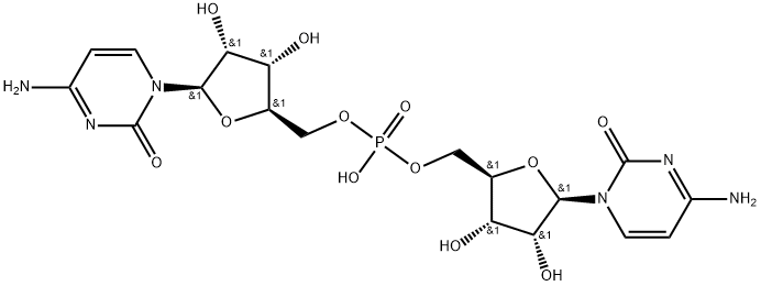 Cytidine, cytidylyl-(5'→5')- Struktur