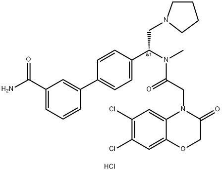 GSK 1562590 HYDROCHLORIDE Struktur