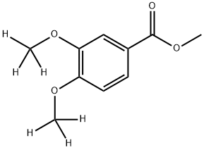 methyl 3,4-di[C2H3]methoxybenzoate Struktur