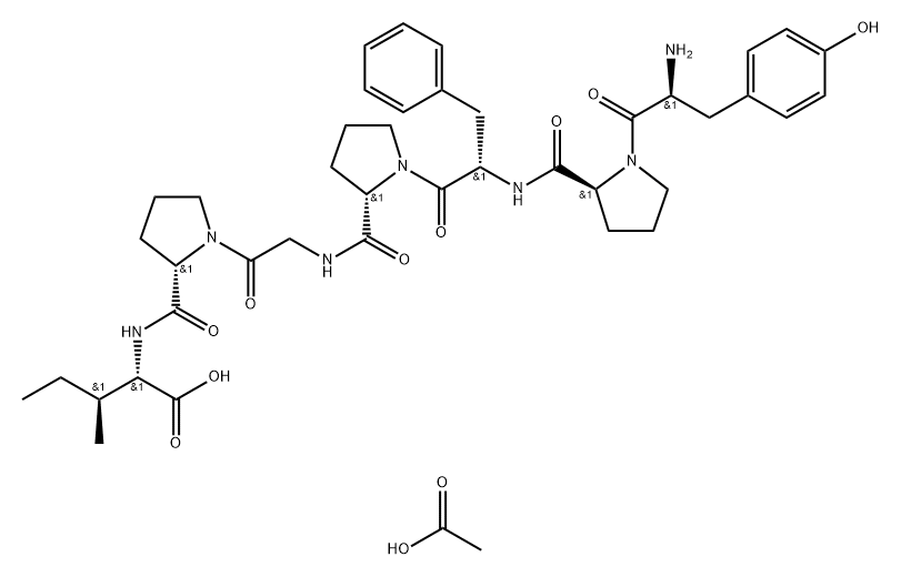 B-CASOMORPHIN BOVINE ACETATE Struktur