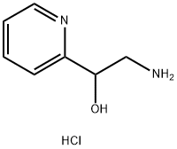 2-Amino-1-(pyridin-2-yl)ethan-1-ol hydrochloride Struktur