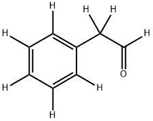 Benzene-2,3,4,5,6-d5-acetaldehyde-formyl,α,α-d3 Struktur