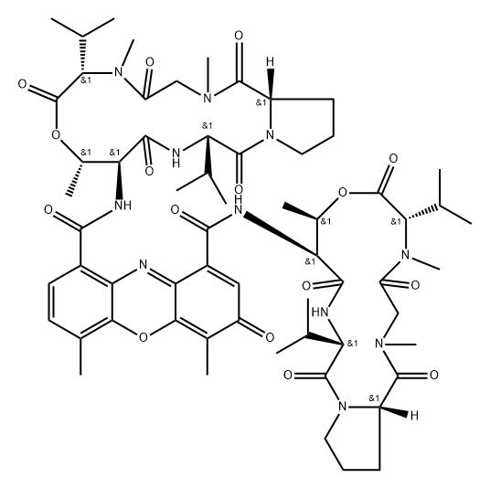 2-Deaminoactinomycin D Struktur