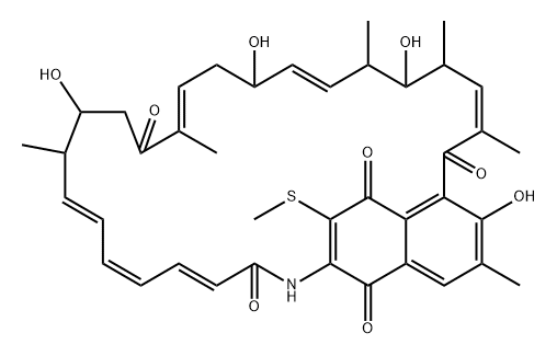 naphthoquinomycin B Struktur