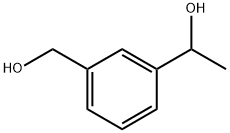 1-[3-(Hydroxymethyl)phenyl]ethanol Struktur