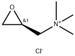 Oxiranemethanaminium, N,N,N-trimethyl-, chloride, (S)- (9CI) Struktur